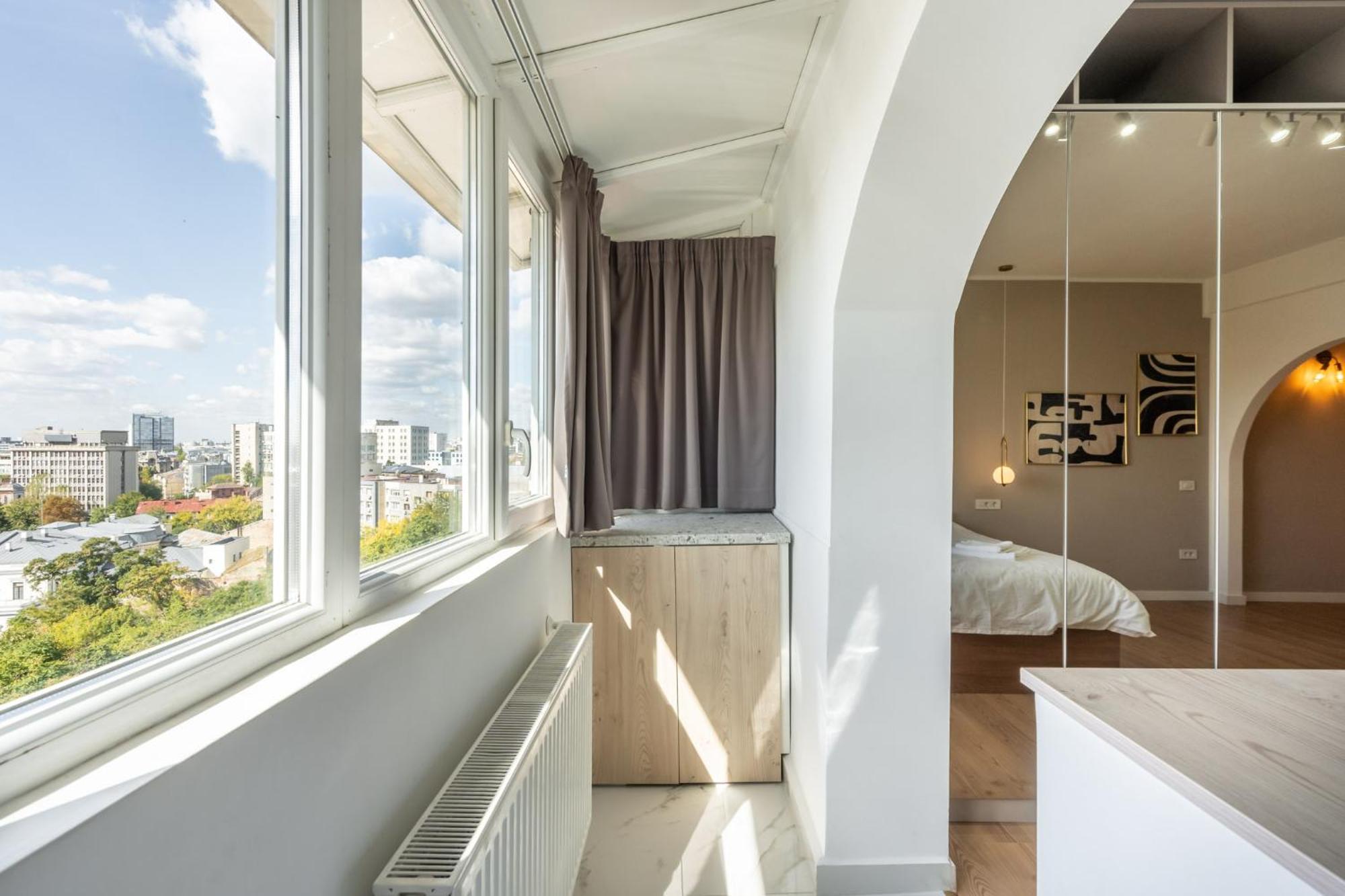 Sunset - Luxury Studio On Calea Victoriei Bukarest Exterior foto